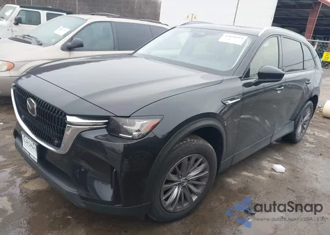 2025 Mazda Cx-90 3.3 Turbo Preferred Package из США, поврежденный, VIN JM3KKBHD1S1254858